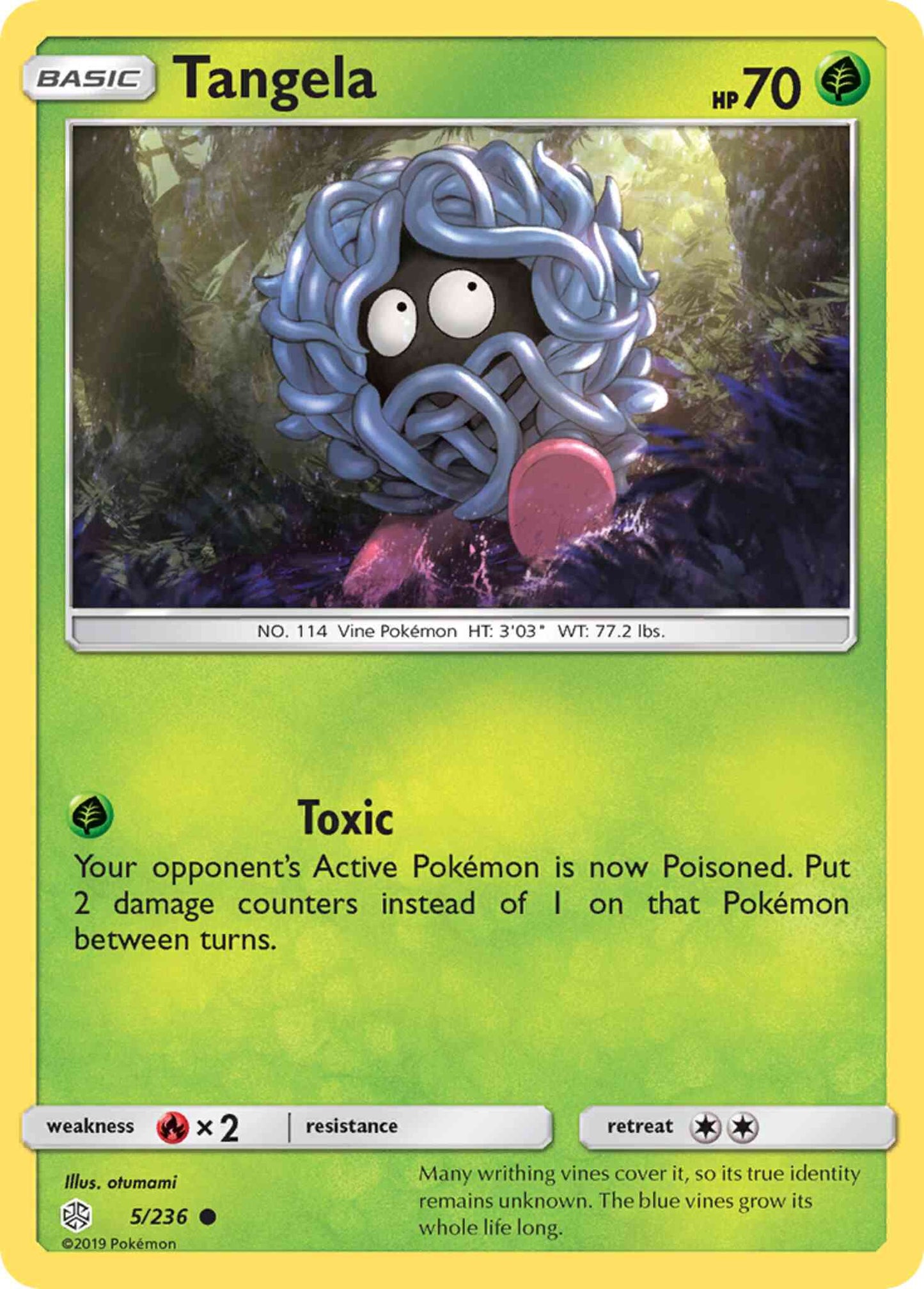 Tangela - 5/236 - Common [sm12-5] [Non-Holo]