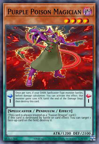 Purple Poison Magician - PEVO-EN006 - Ultra Rare - 1st Edition