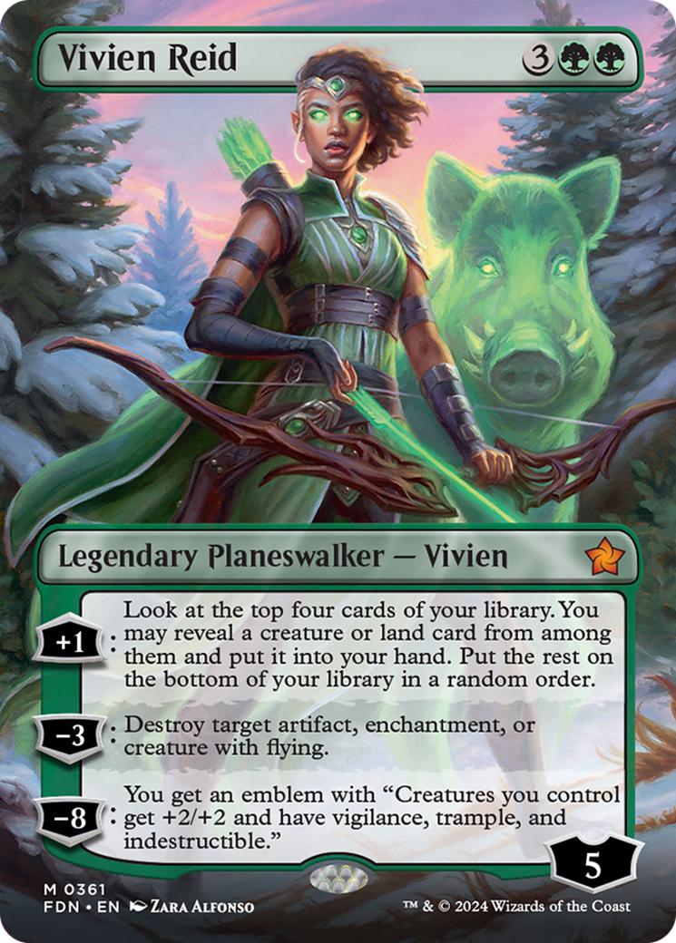 Vivien Reid [361] [Borderless] [Foundations] [Non-Foil]