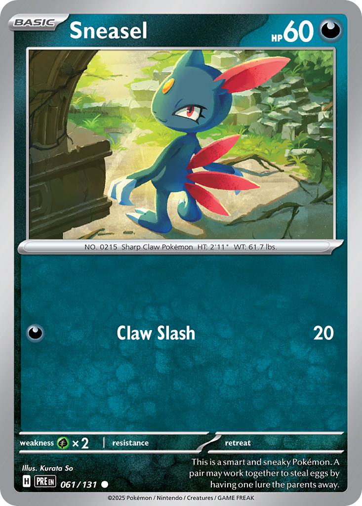 Sneasel - 061/131 - Common [sv085-061] [Non-Holo]