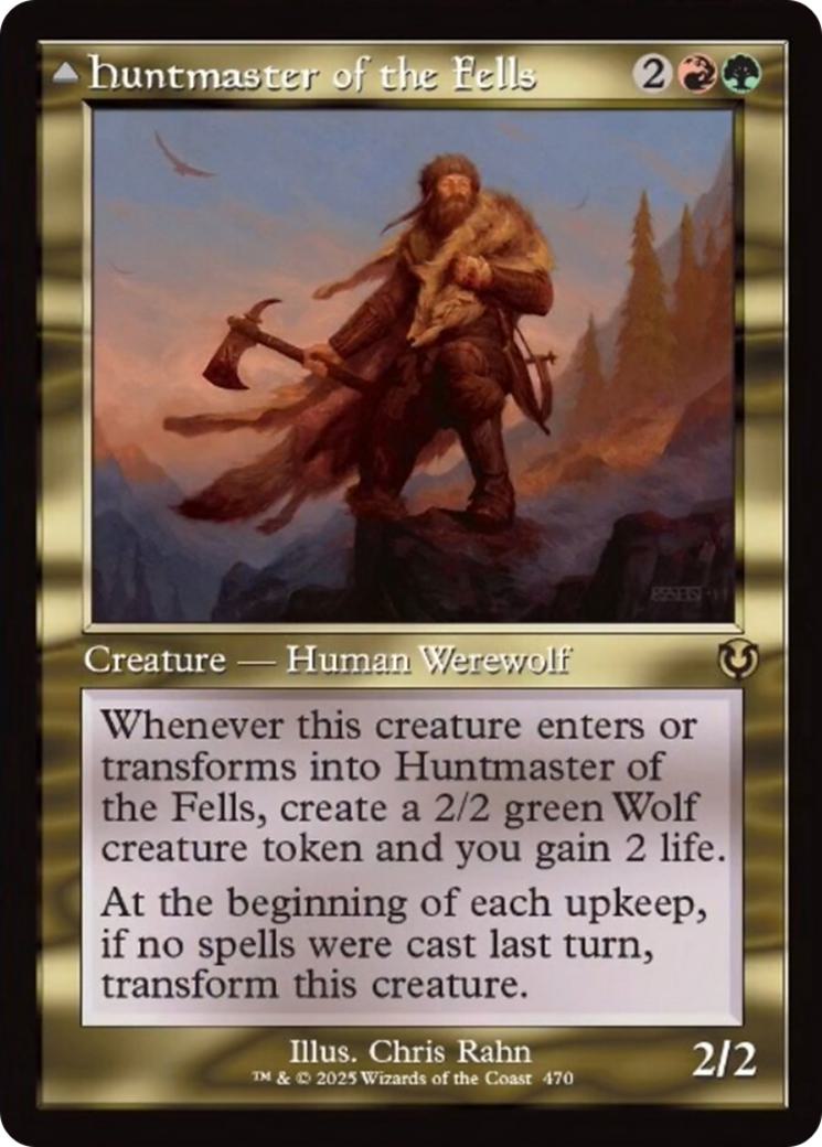 Huntmaster of the Fells // Ravager of the Fells [470] [Retro Frame] [Innistrad Remastered] [Non-Foil]