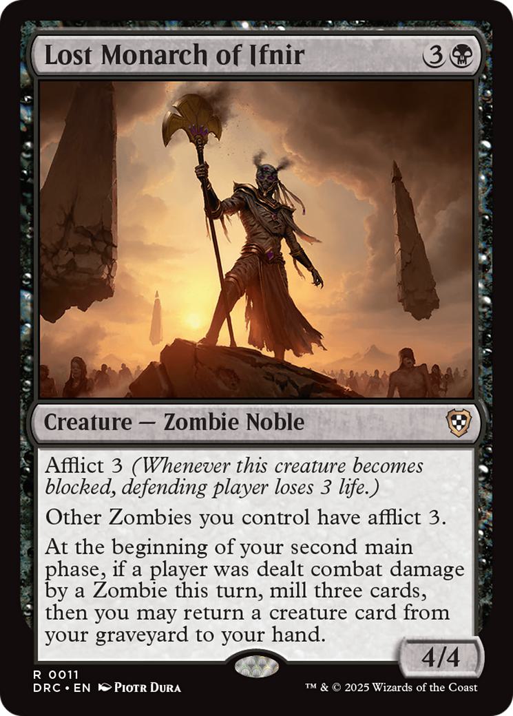 Lost Monarch of Ifnir [11] [Aetherdrift: Commander] [Non-Foil]