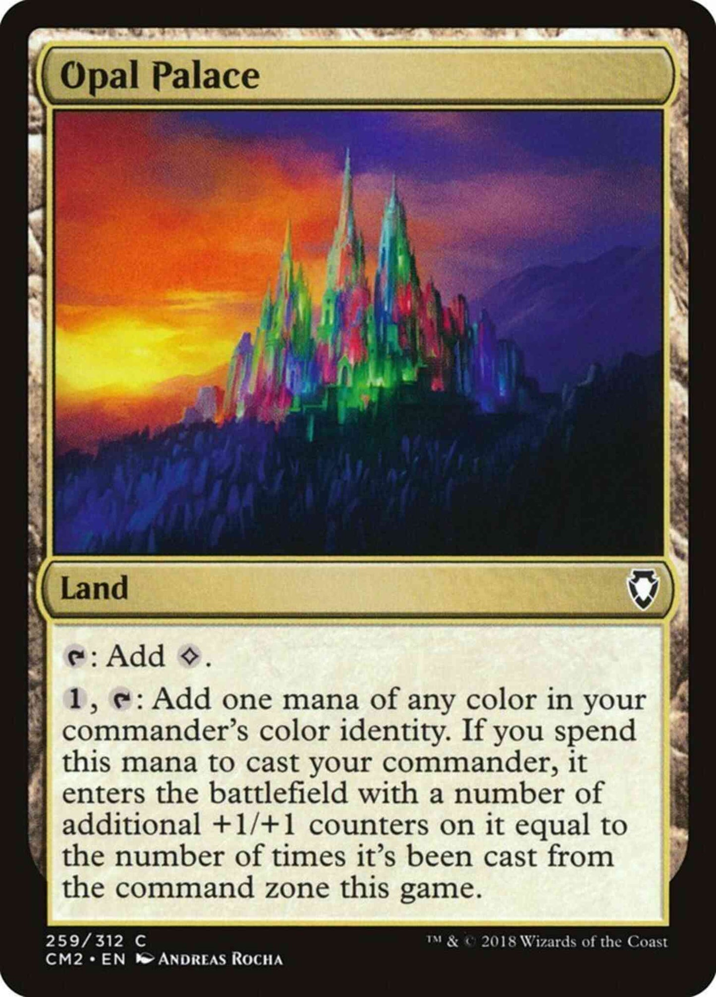 Opal Palace [259] [Commander Anthology Volume II] [Non-Foil]