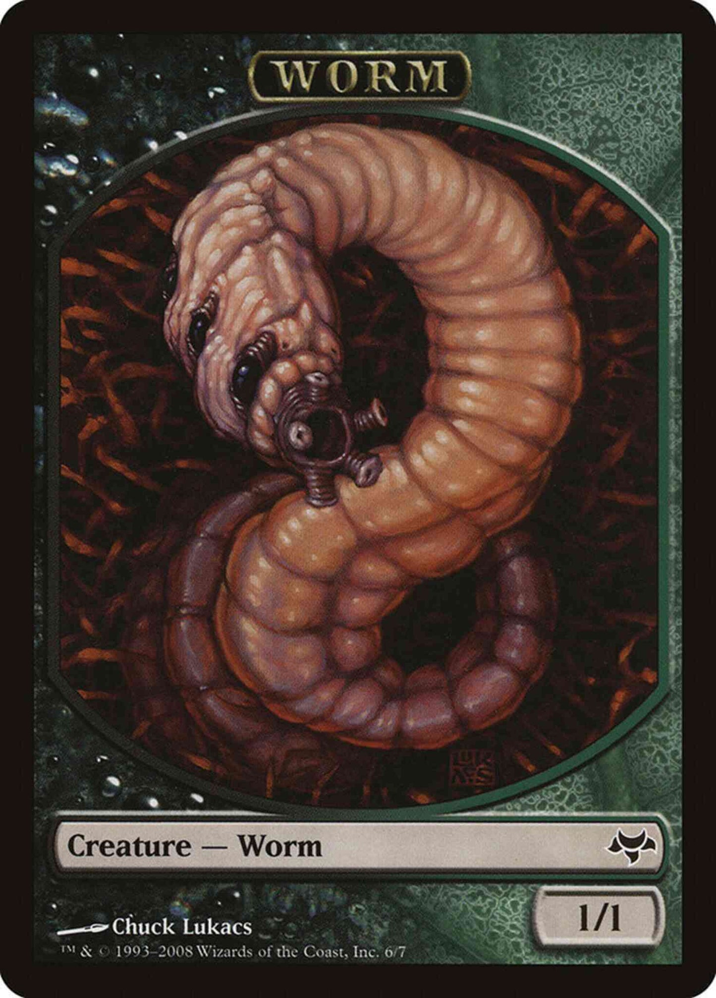 Worm Token [06] [Eventide Tokens] [Non-Foil]