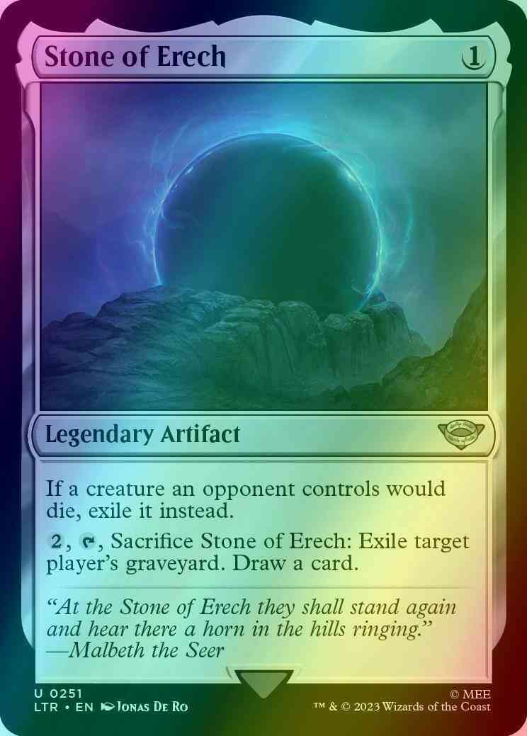 Stone of Erech [251] [The Lord of the Rings: Tales of Middle-earth] [Foil]