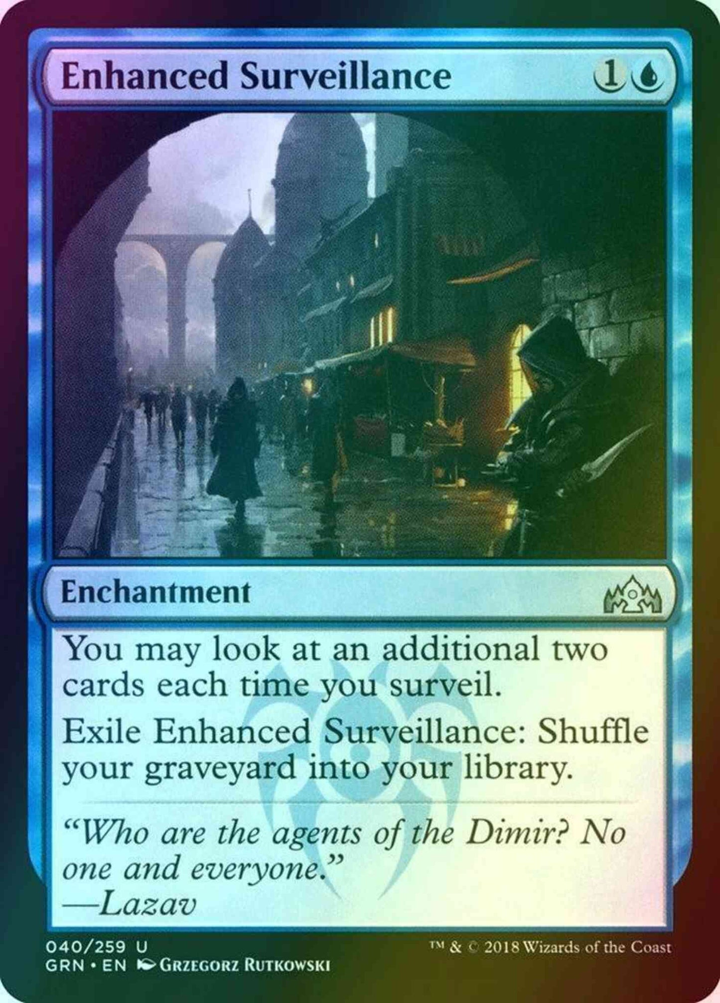Enhanced Surveillance [40] [Guilds of Ravnica] [Foil]