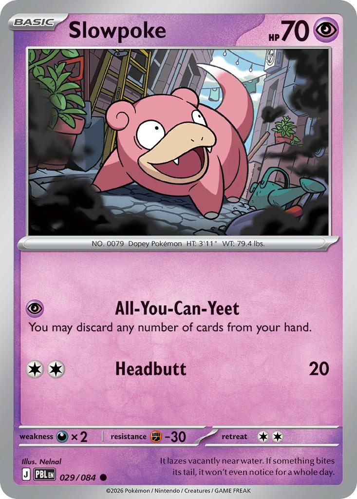 Slowpoke - 029/084 - Common [me05-029] [Non-Holo]