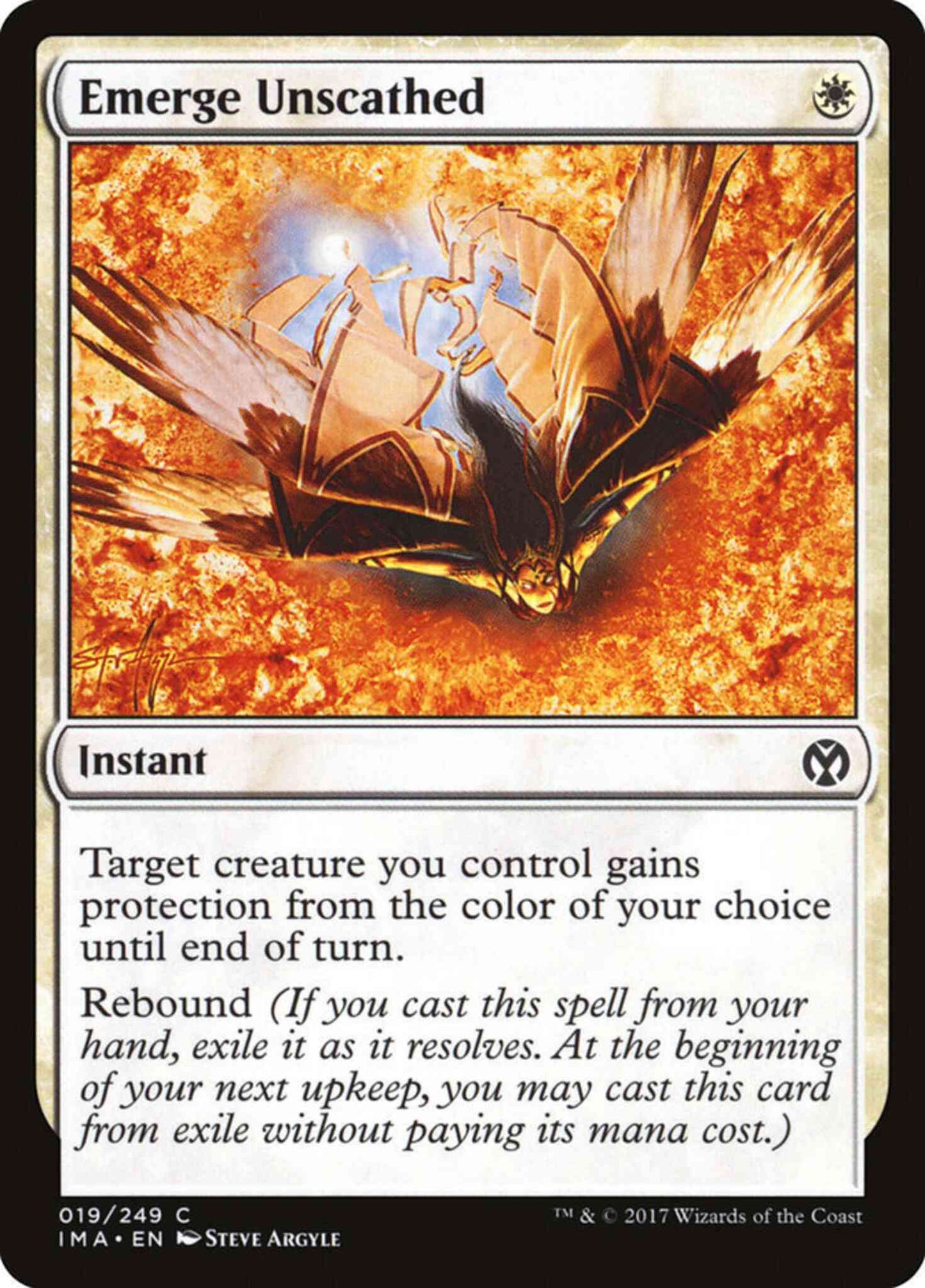 Emerge Unscathed [19] [Iconic Masters] [Non-Foil]