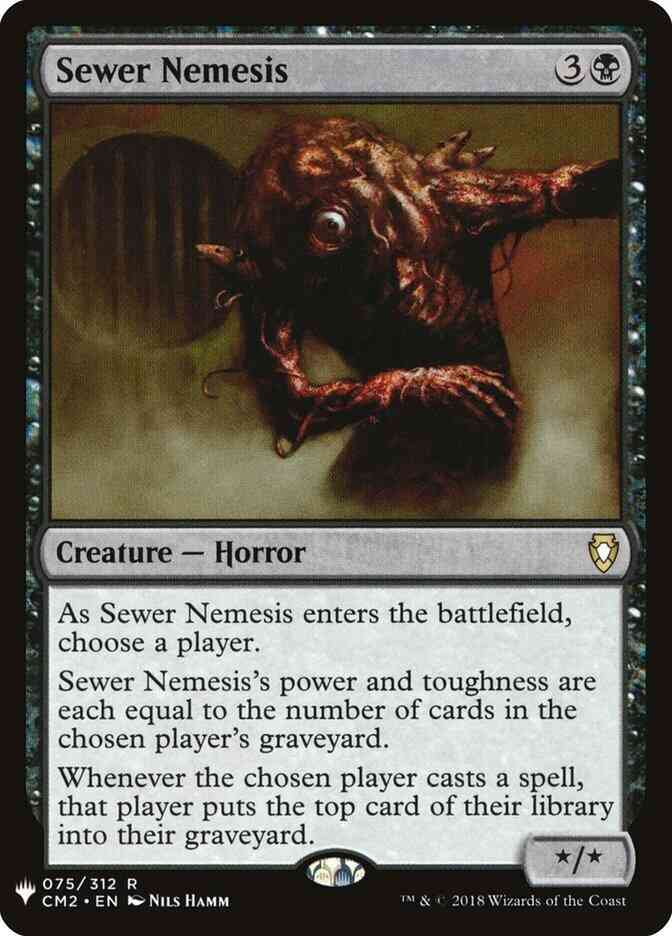 Sewer Nemesis [CM2-75] [The List] [Non-Foil]