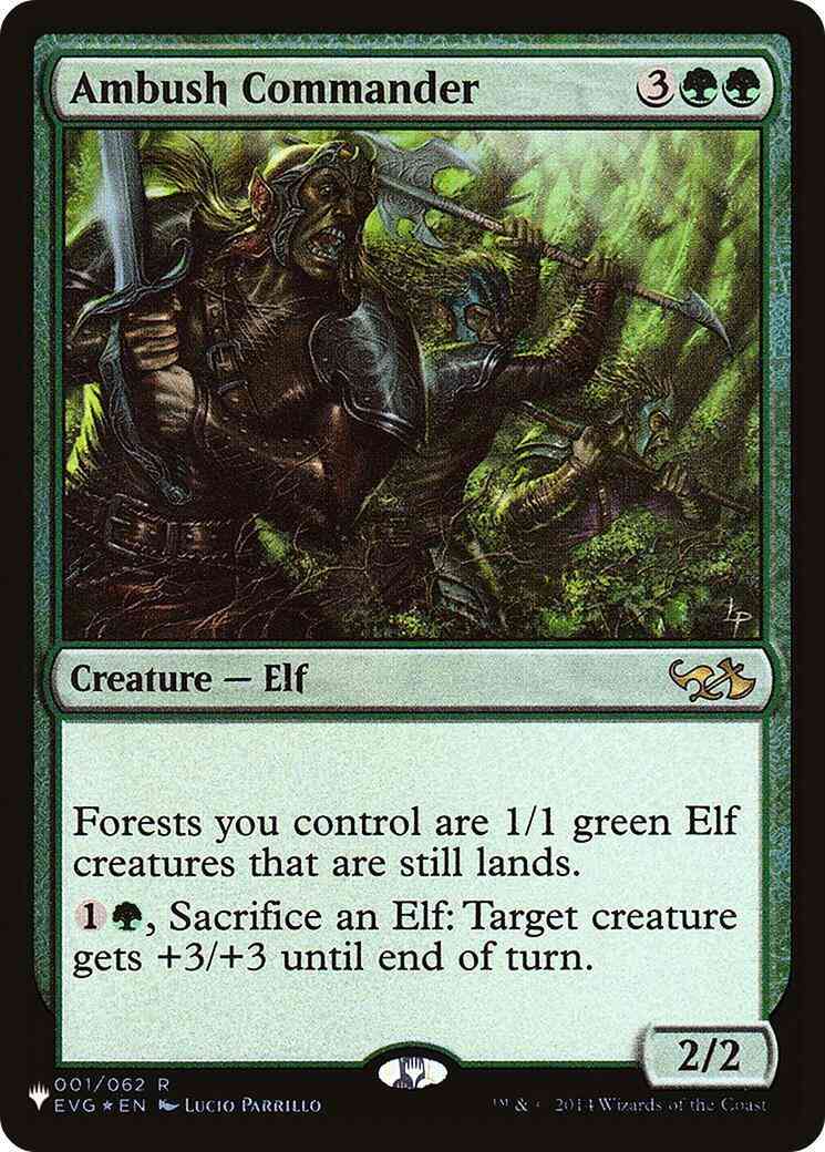 Ambush Commander [EVG-1] [The List] [Non-Foil]