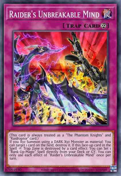 Raider's Unbreakable Mind - PHRA-EN068 - Common - 1st Edition