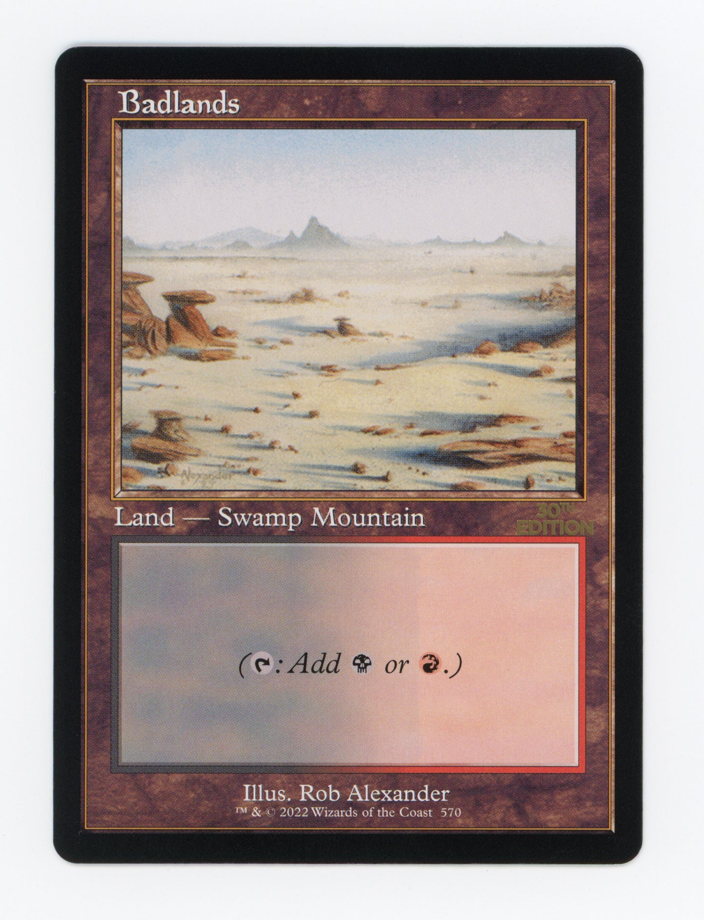 Badlands — Retro Frame — ID 17486