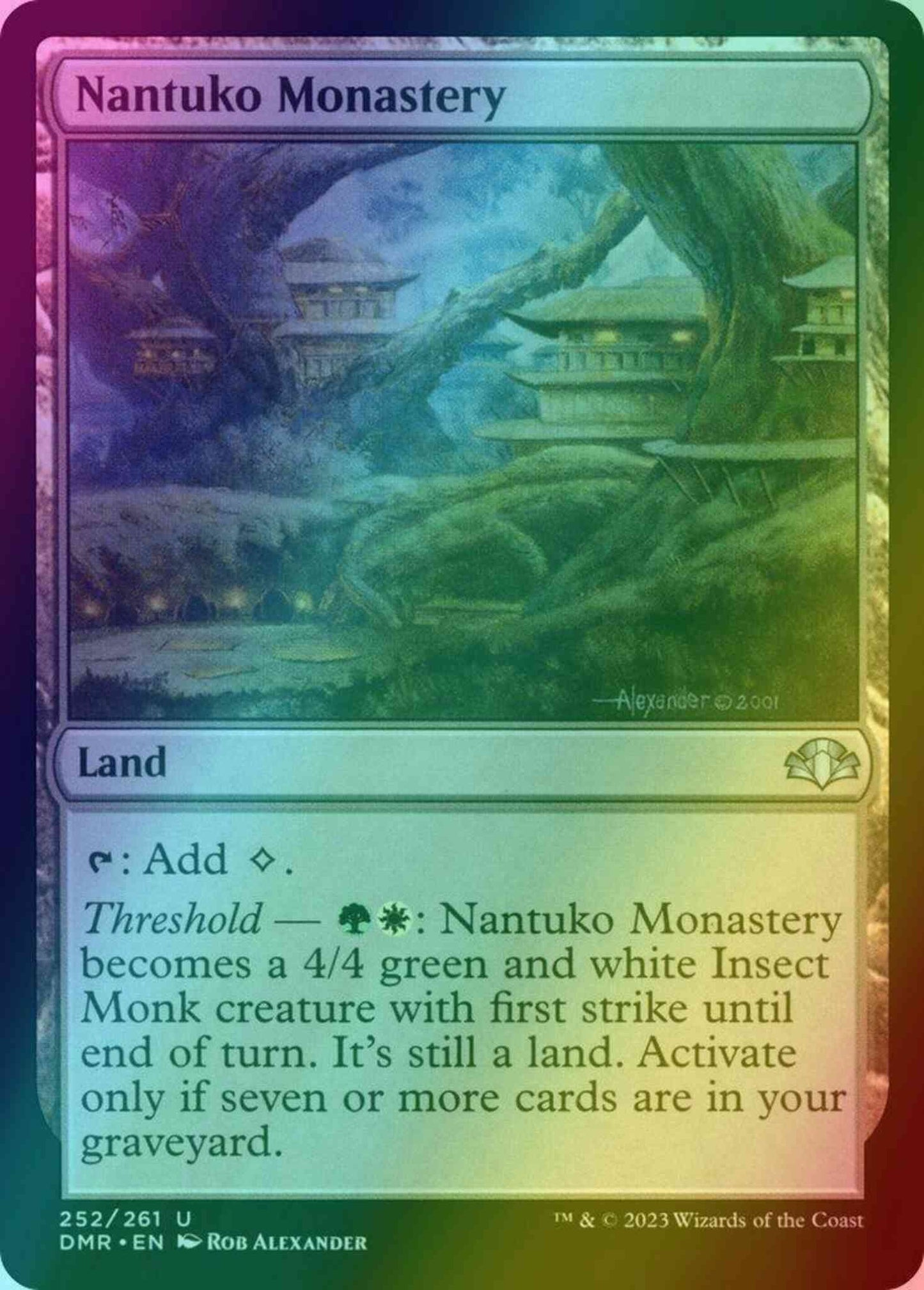 Nantuko Monastery [252] [Dominaria Remastered] [Foil]