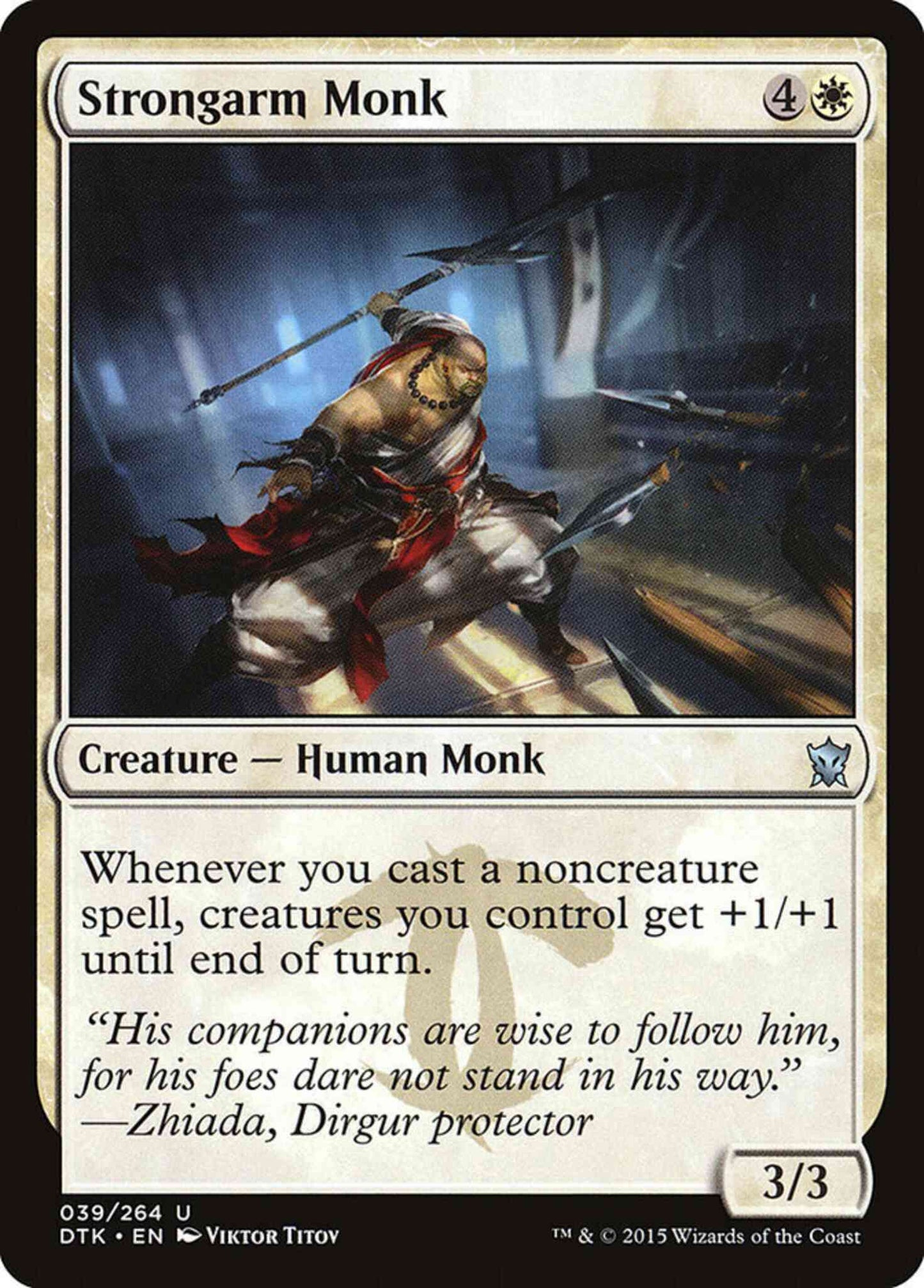 Strongarm Monk [39] [Dragons Of Tarkir] [Non-Foil]