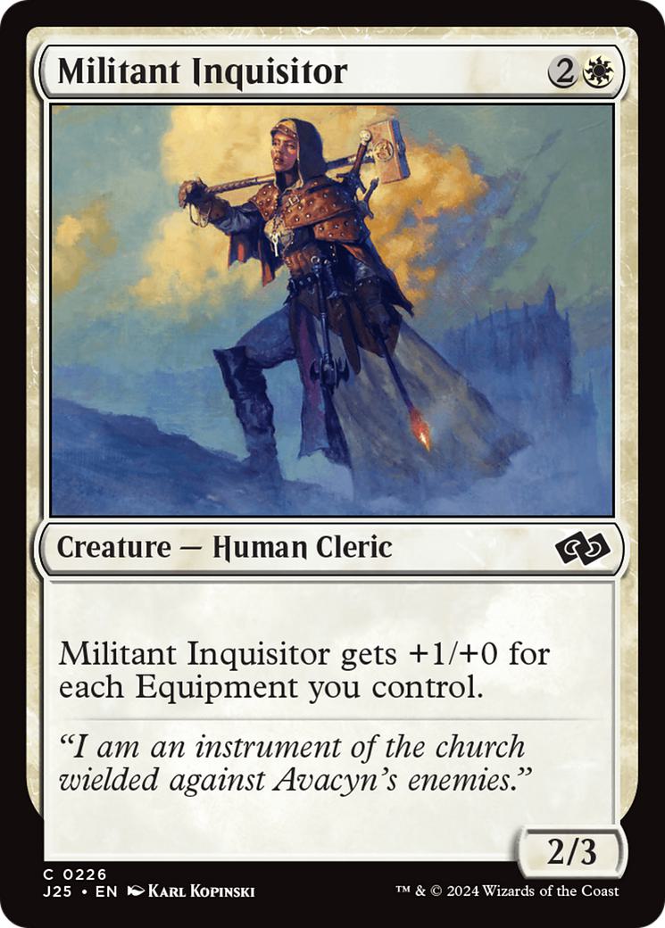 Militant Inquisitor [226] [Foundations: Jumpstart] [Non-Foil]