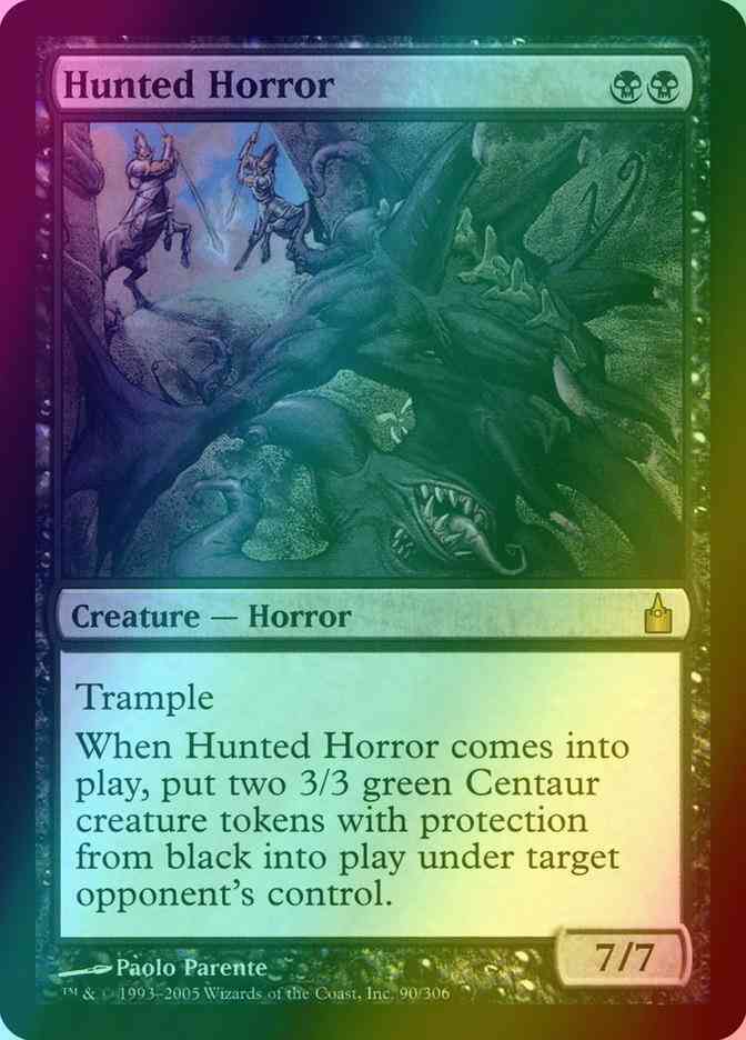 Hunted Horror [90] [Ravnica City Of Guilds] [Foil]