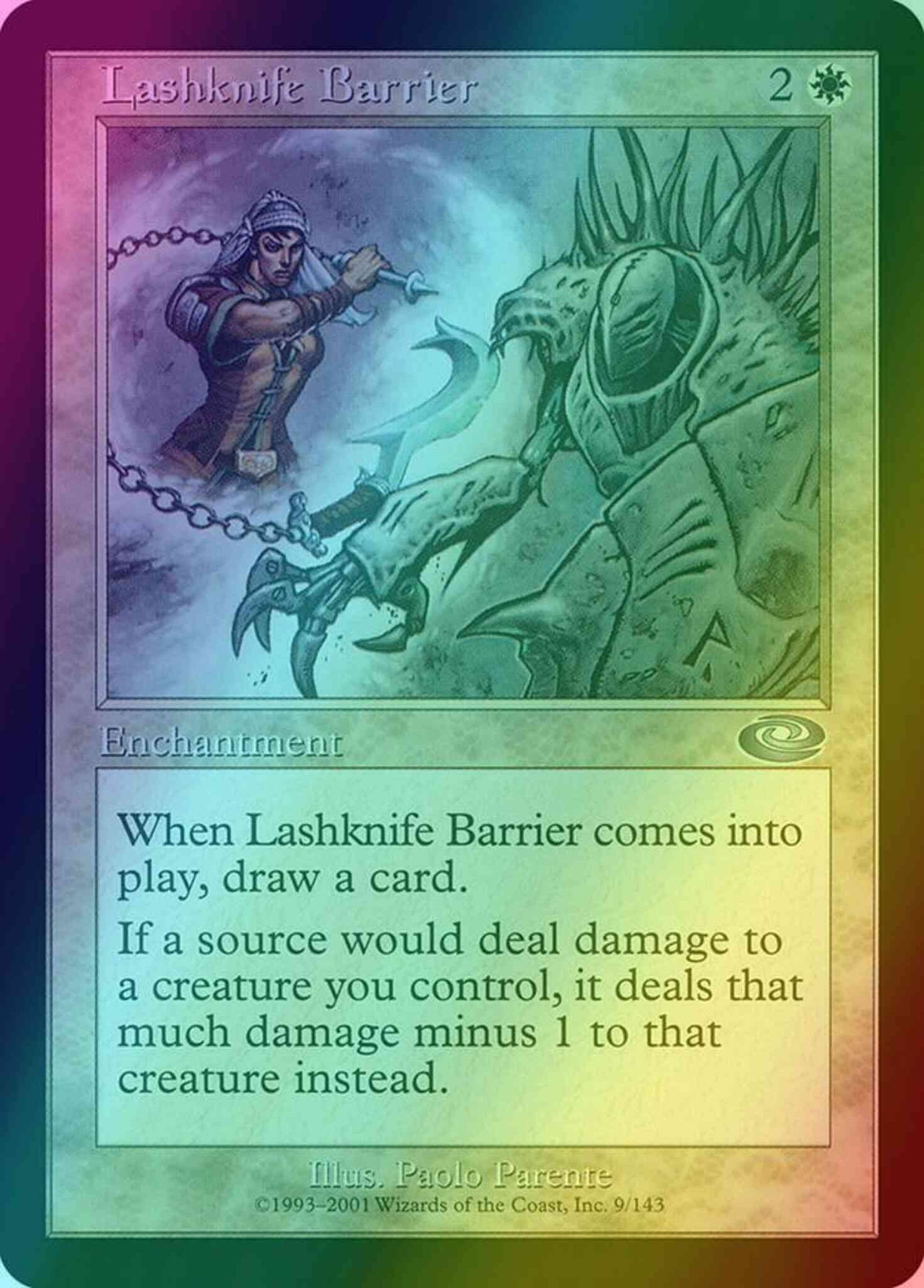 Lashknife Barrier [9] [Planeshift] [Foil]