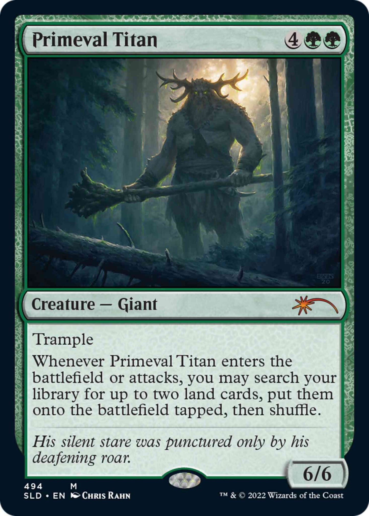 Primeval Titan [0494] [Chris Rahn] [Secret Lair Drop] [Non-Foil]