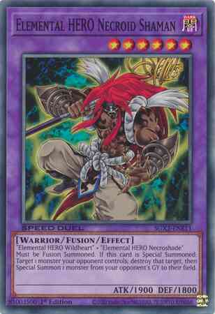 Elemental HERO Necroid Shaman - SGX2-ENE11 - Common - 1st Edition