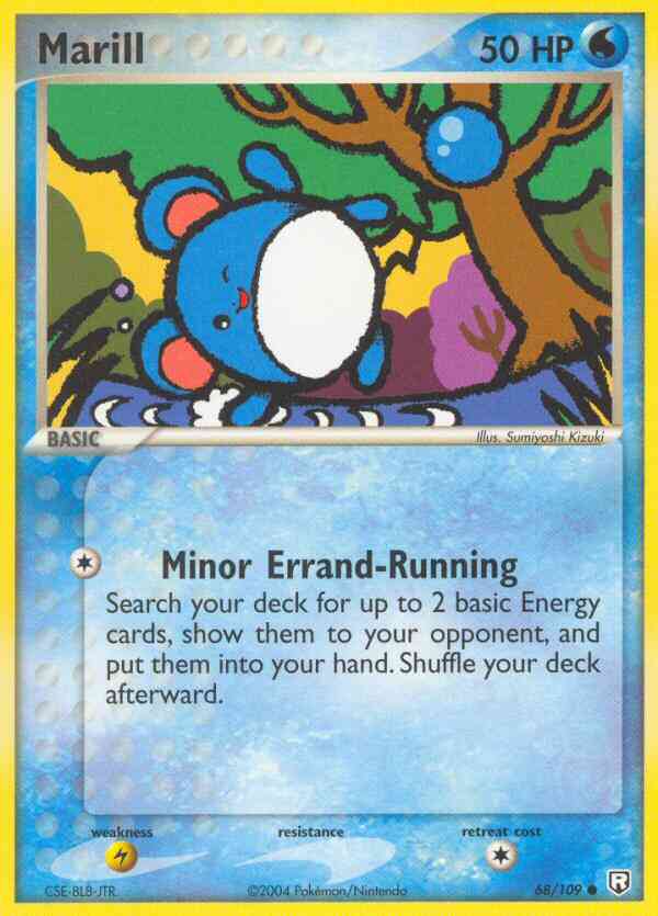 Marill - 68/109 - Common [ex7-68] [Reverse Holo]