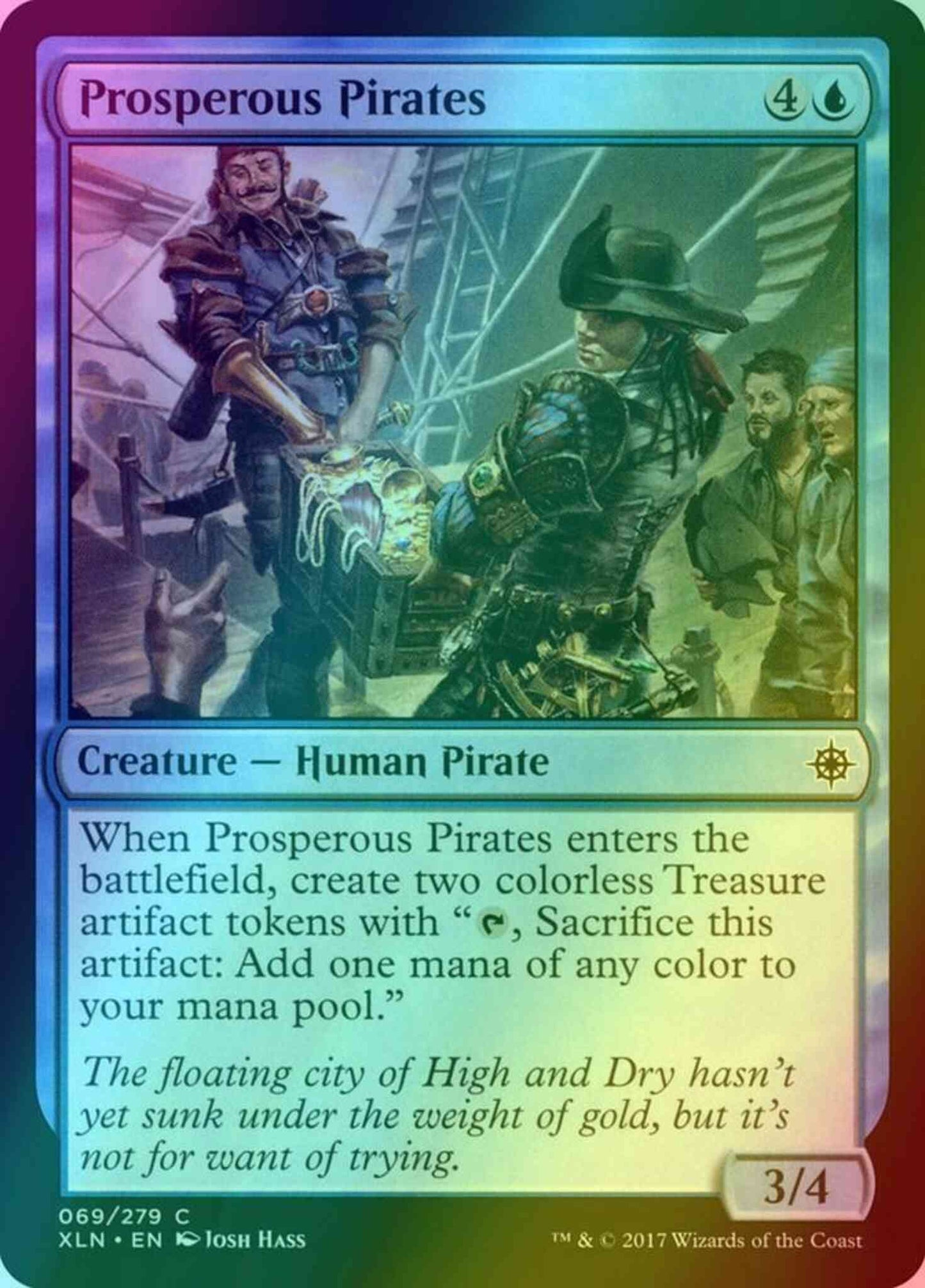 Prosperous Pirates [69] [Ixalan] [Foil]
