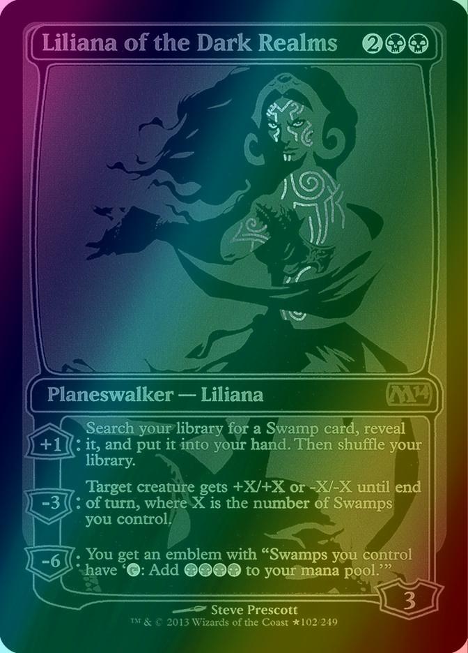 Liliana of the Dark Realms [102] [San Diego Comic-Con 2013] [Foil]