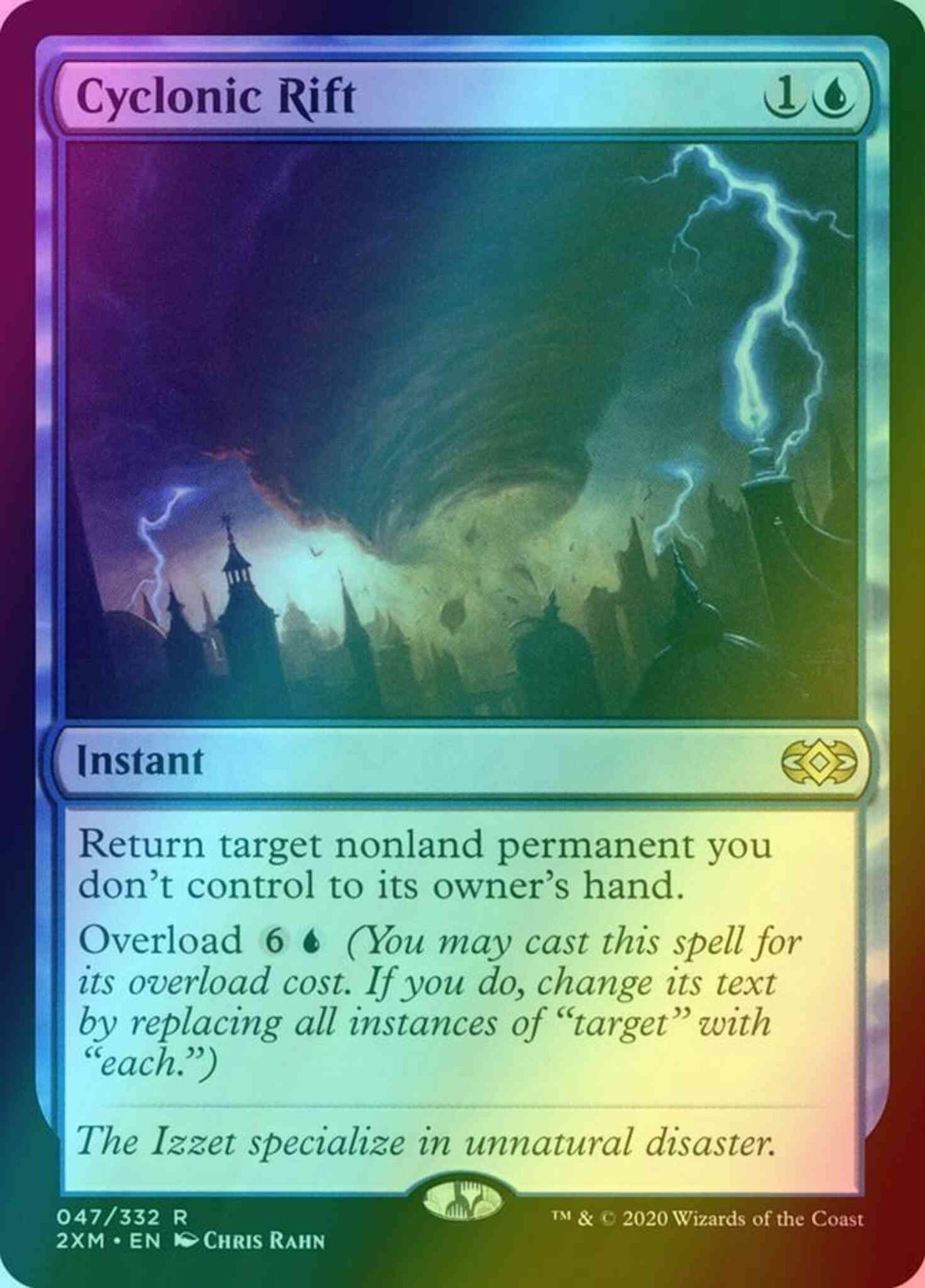 Cyclonic Rift [47] [Double Masters] [Foil]