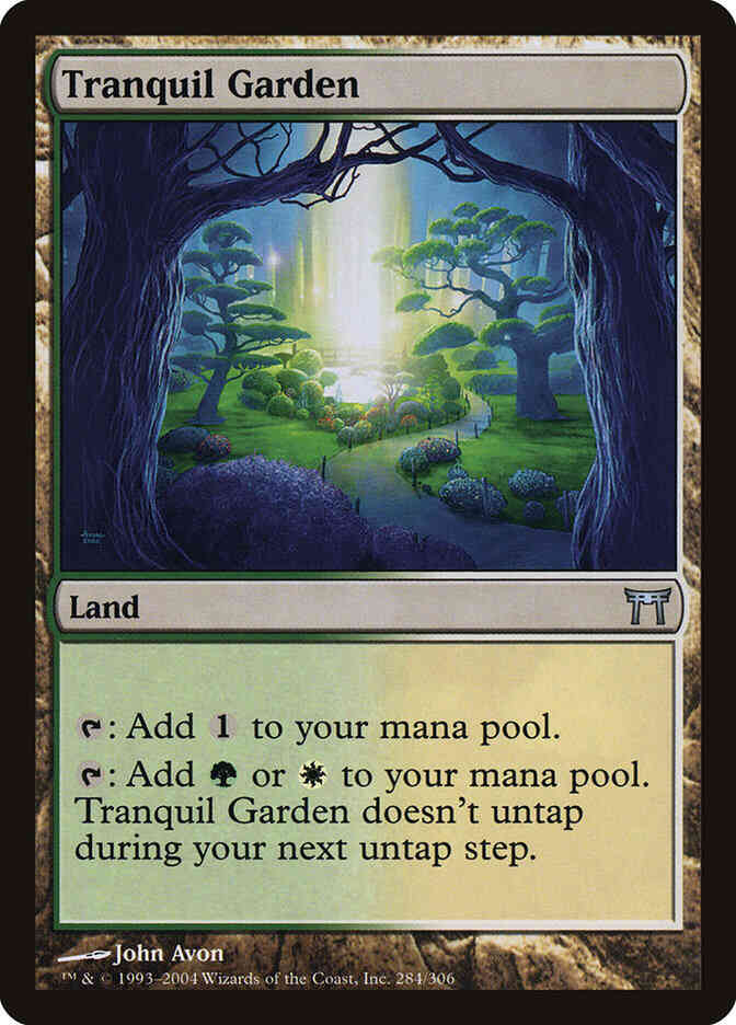 Tranquil Garden [284] [Champions of Kamigawa] [Non-Foil]