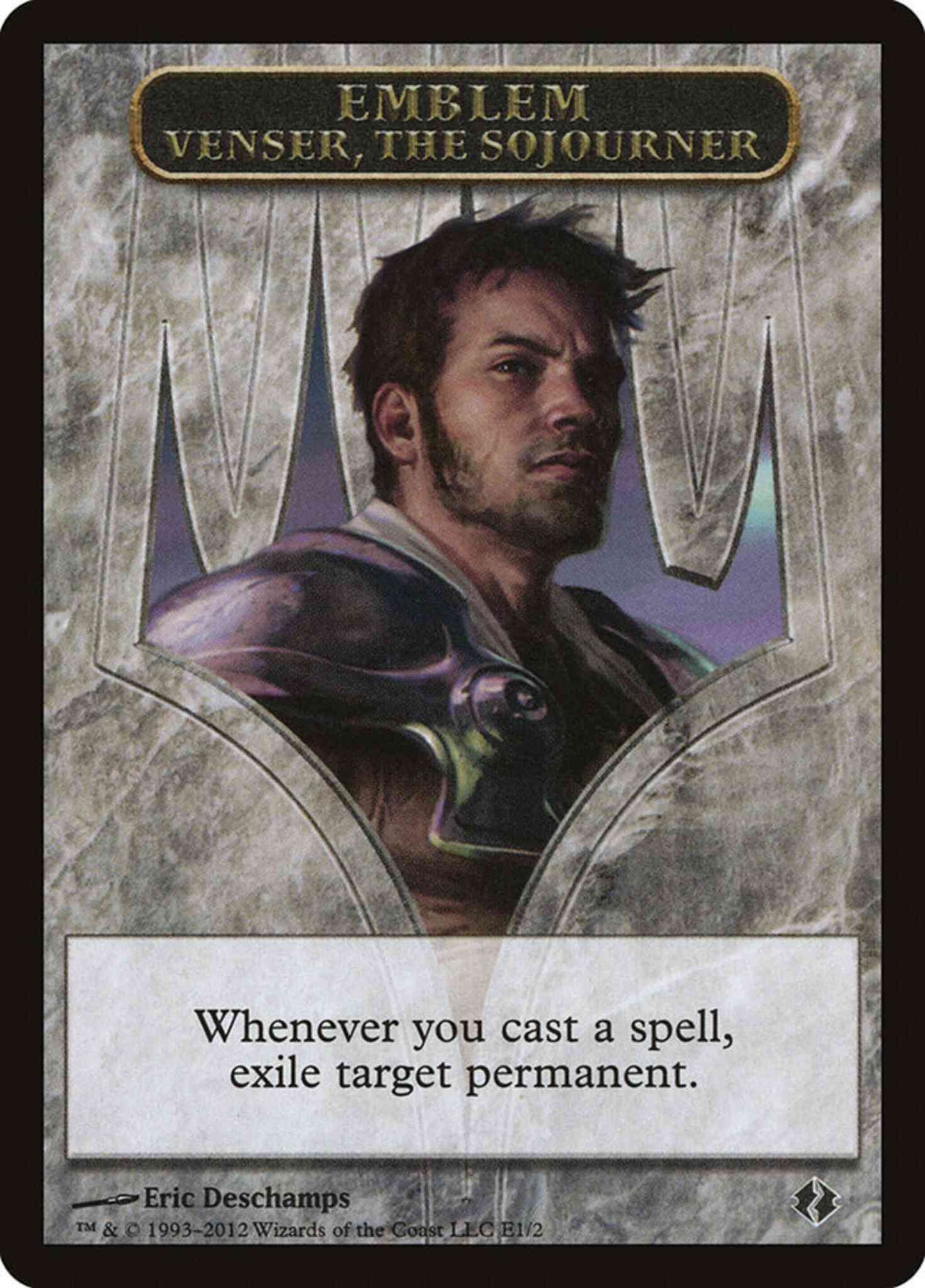 Venser, the Sojourner Emblem [01] [Duel Decks: Venser vs. Koth Tokens] [Non-Foil]