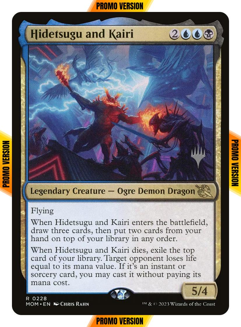 Hidetsugu and Kairi [228p] [Promo Pack] [March of the Machine: Promos] [Non-Foil]