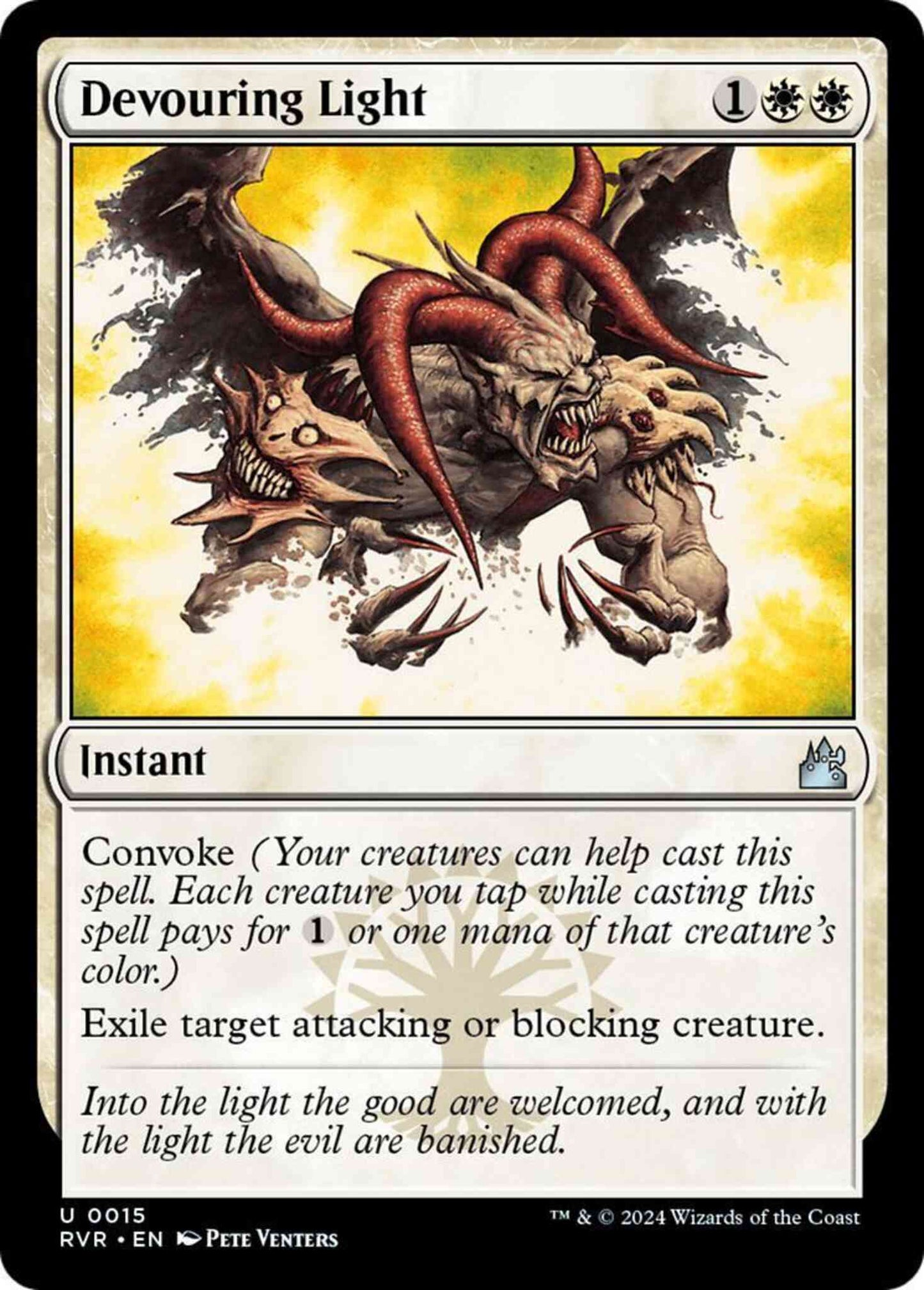 Devouring Light [15] [Ravnica Remastered] [Non-Foil]