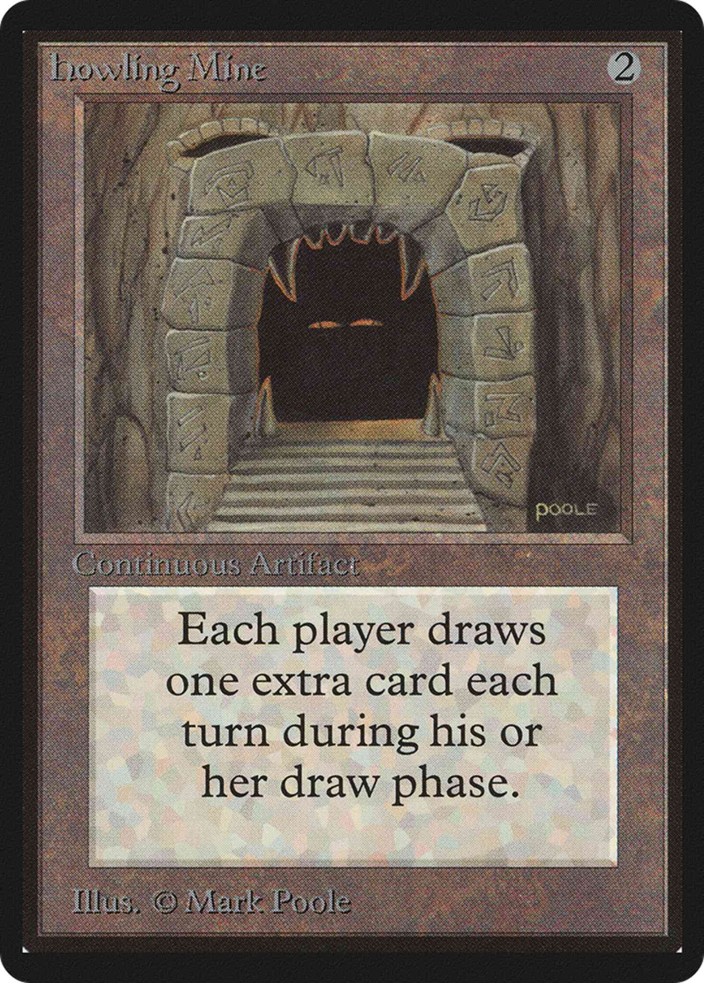 Howling Mine [248] [Limited Edition Beta] [Non-Foil]