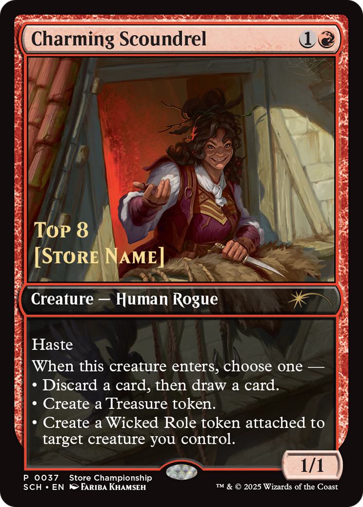 Charming Scoundrel - Store Stamp [37] [Store Championships] [Non-Foil]