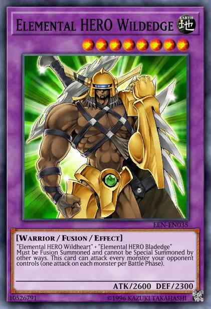 Elemental HERO Wildedge - DP03-EN010 - Rare - 1st Edition