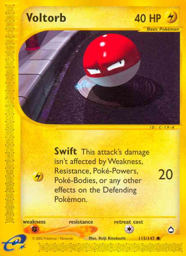 Voltorb - 115/147 - Common [ecard2-115] [Reverse Holo]