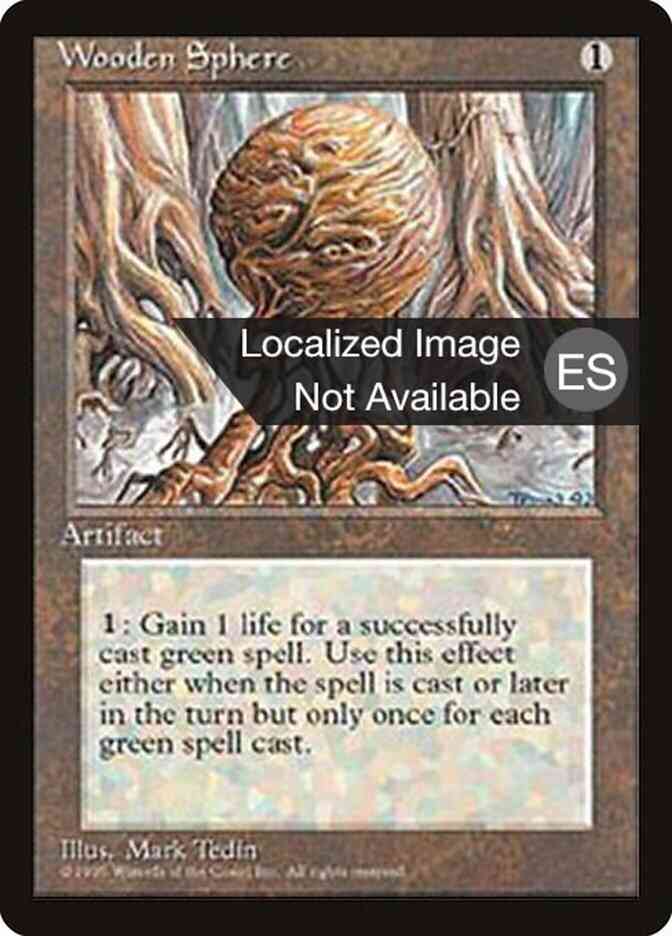 Wooden Sphere - Japanese [359] [Fourth Edition Black Border: Japanese] [Non-Foil]