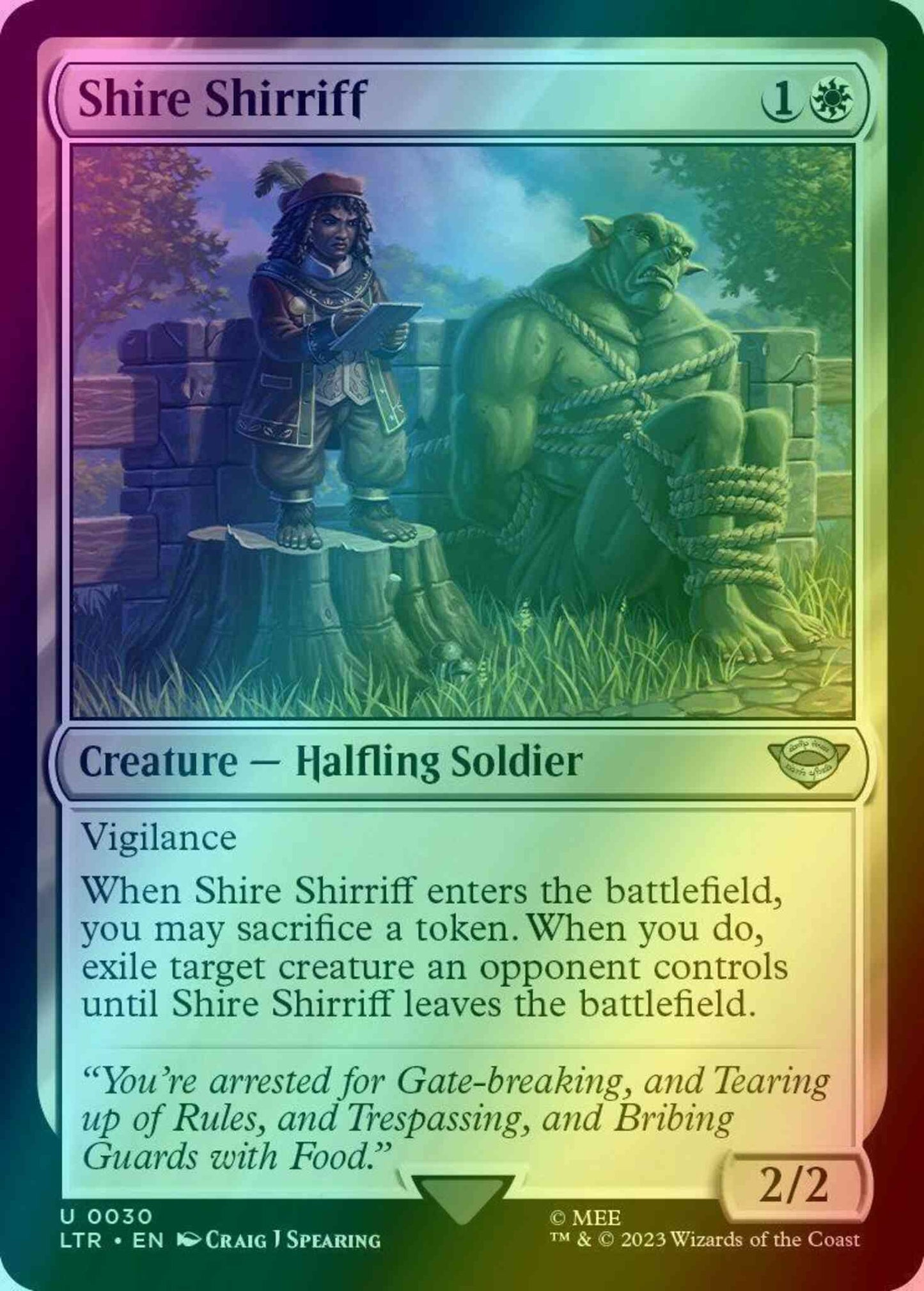 Shire Shirriff [30] [The Lord of the Rings: Tales of Middle-earth] [Foil]