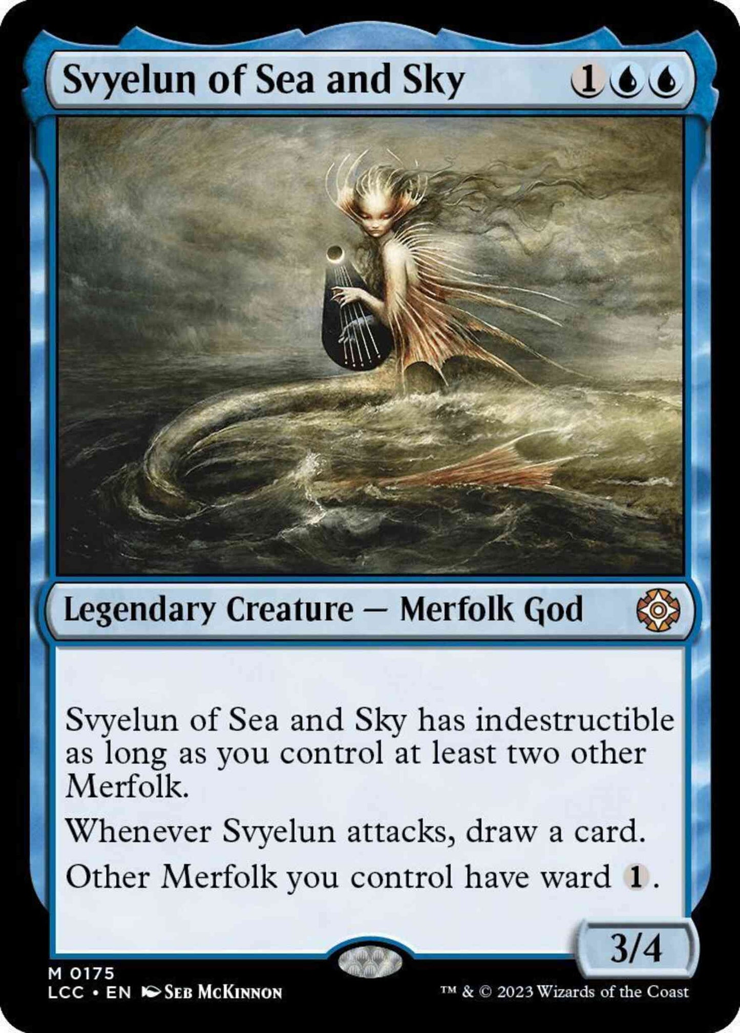 Svyelun of Sea and Sky [175] [The Lost Caverns of Ixalan: Commander] [Non-Foil]