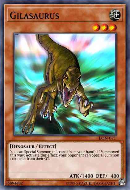 Gilasaurus - DB2-EN008 - Common - Unlimited