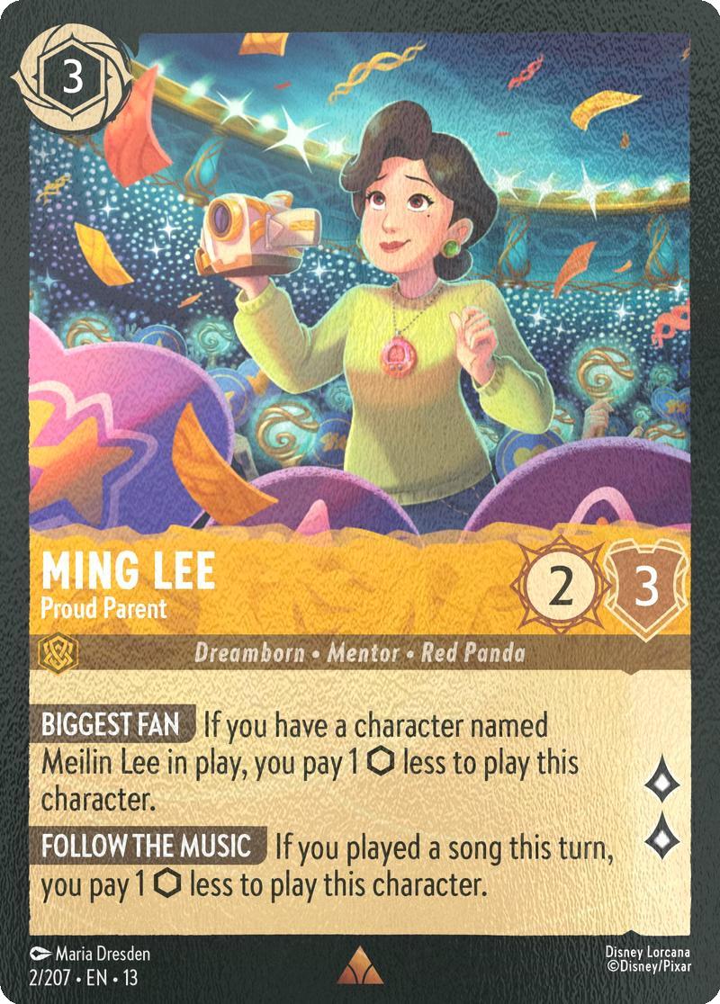 Ming Lee - Proud Parent - 2/204 [Attack of the Vine!] [Cold Foil]