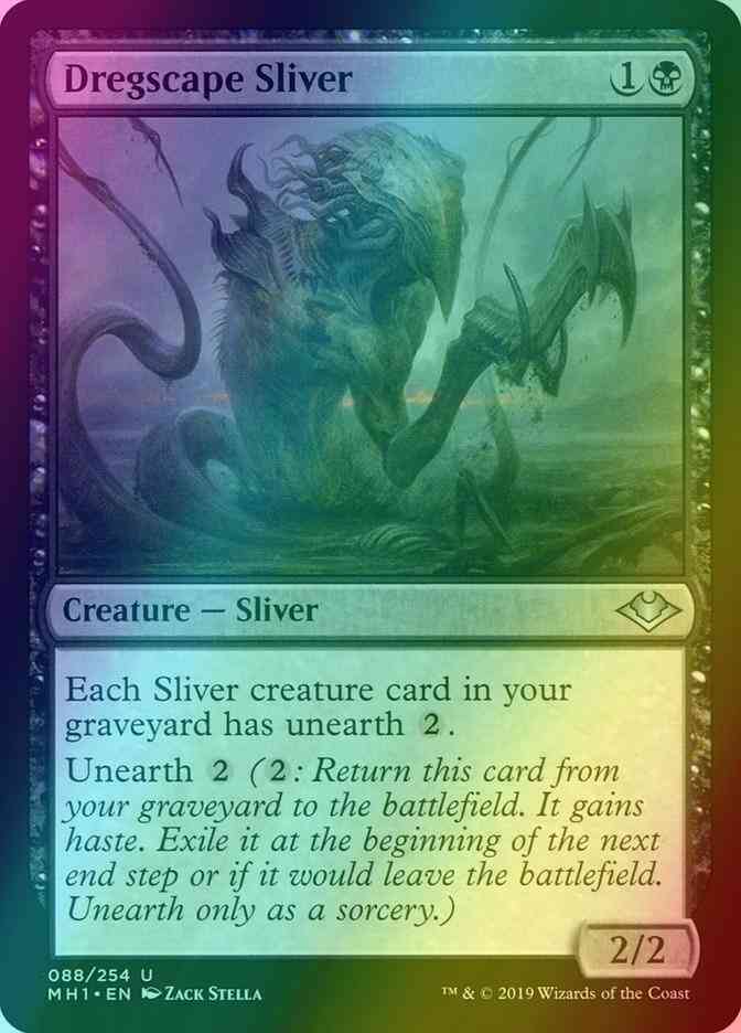 Dregscape Sliver [88] [Modern Horizons] [Foil]