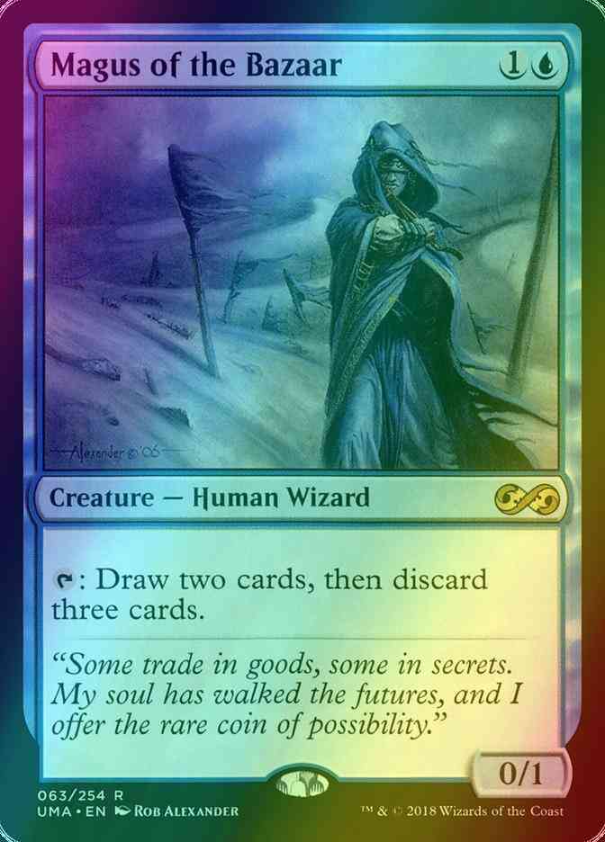 Magus of the Bazaar [63] [Ultimate Masters] [Foil]