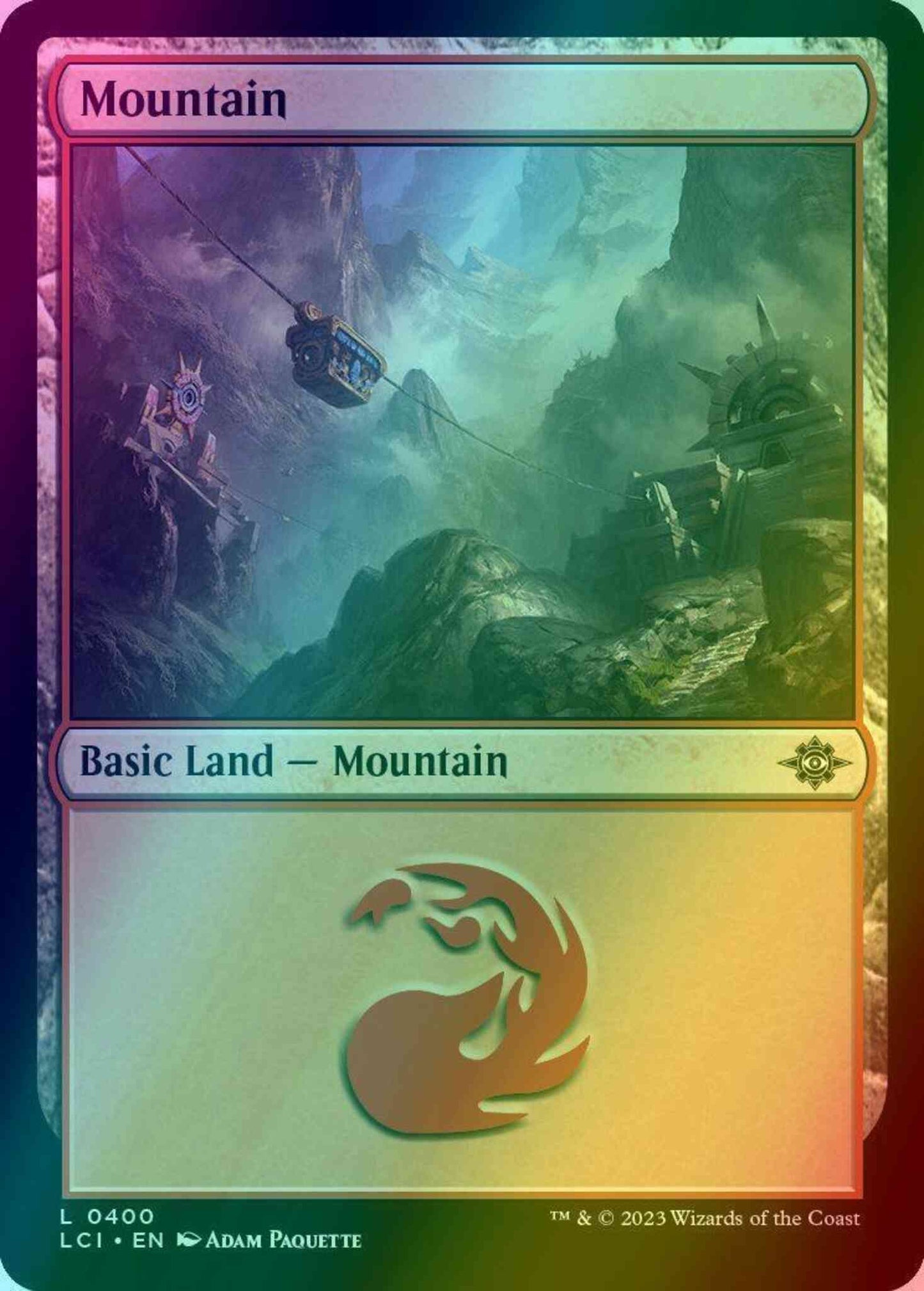 Mountain [400] [The Lost Caverns of Ixalan] [Foil]