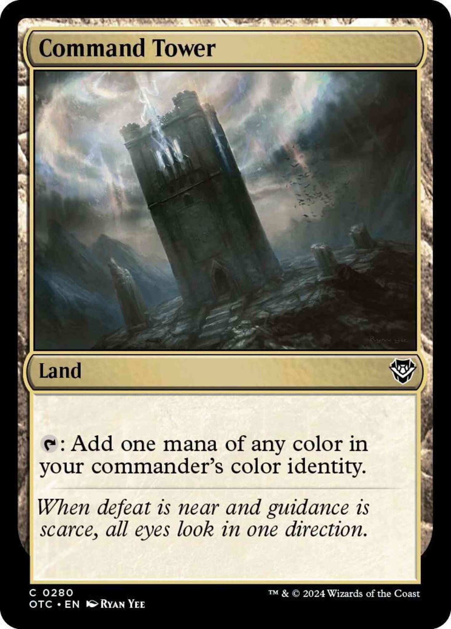 Command Tower [280] [Outlaws of Thunder Junction: Commander] [Non-Foil]