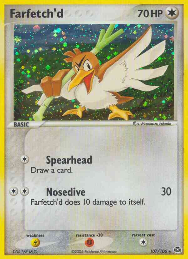 Farfetch'd - 107/106 - Rare Holo [ex9-107] [Holo]