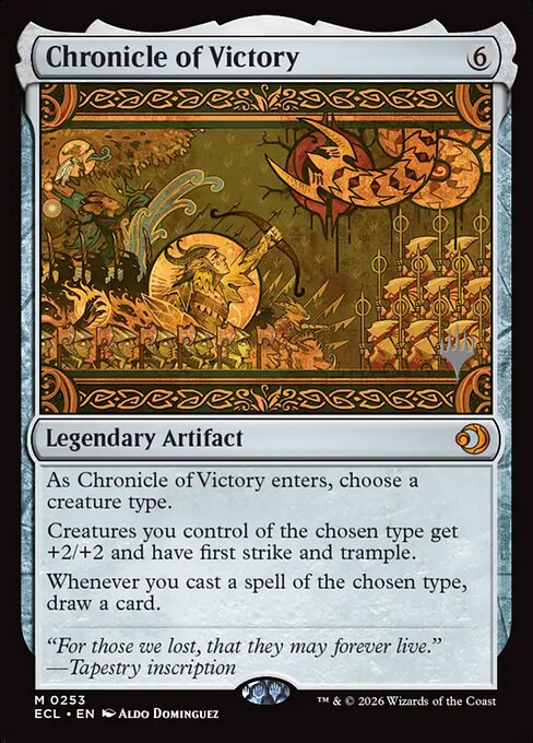Chronicle of Victory [253p] [Promo Pack] [Lorwyn Eclipsed: Promos] [Non-Foil]