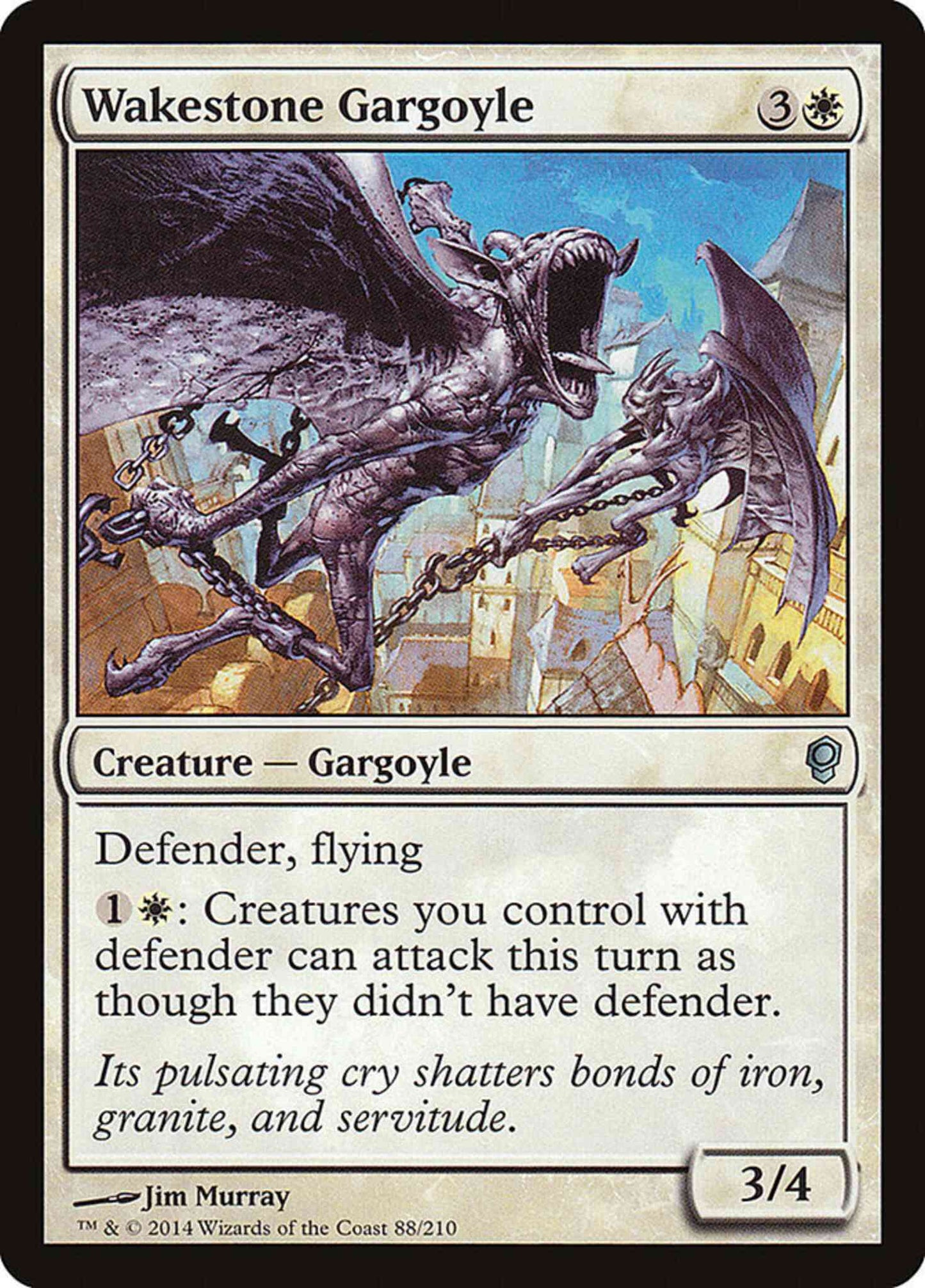 Wakestone Gargoyle [88] [Conspiracy] [Non-Foil]