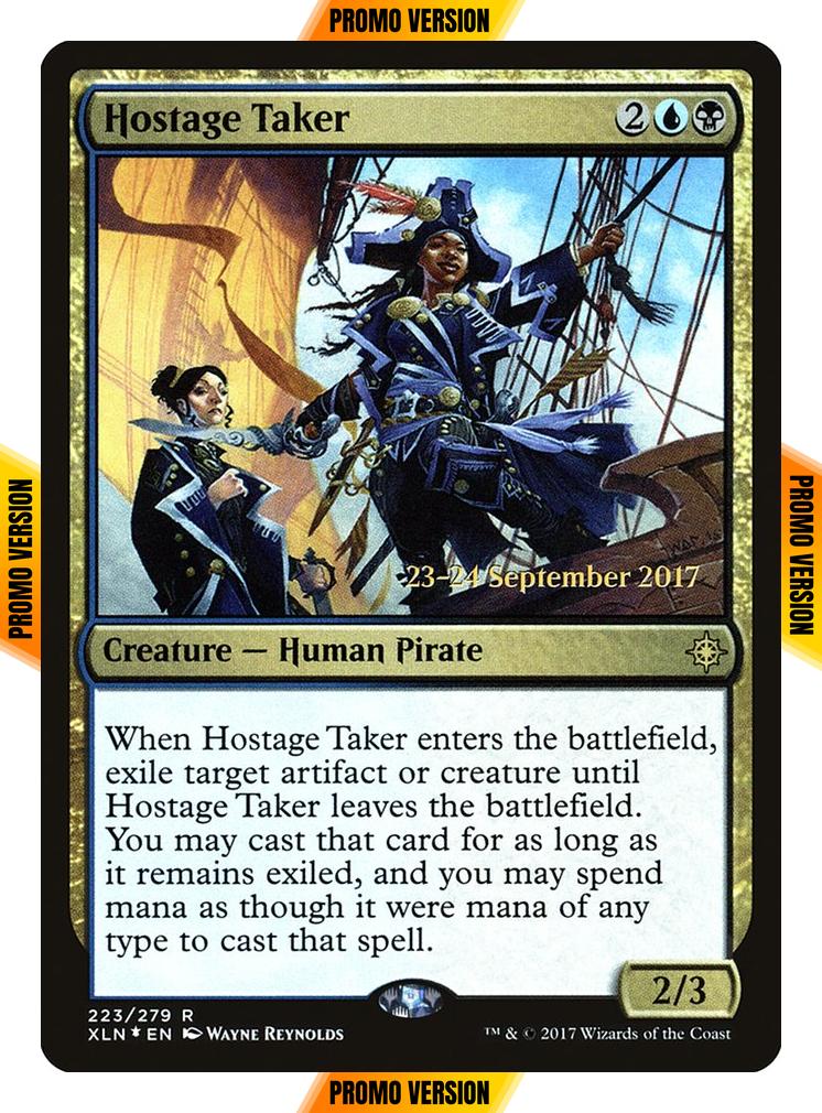 Hostage Taker [223s] [Ixalan Promos] [Foil]