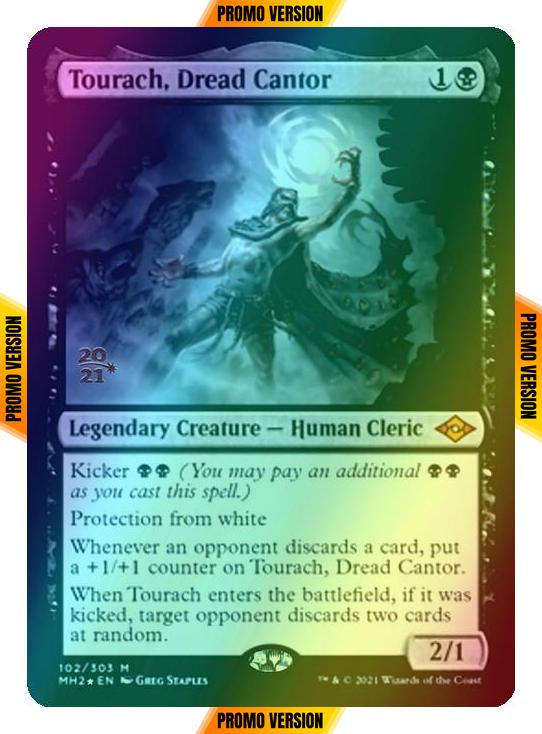 Tourach, Dread Cantor [Prerelease] [102S] [Modern Horizons 2 Promos] [Foil]