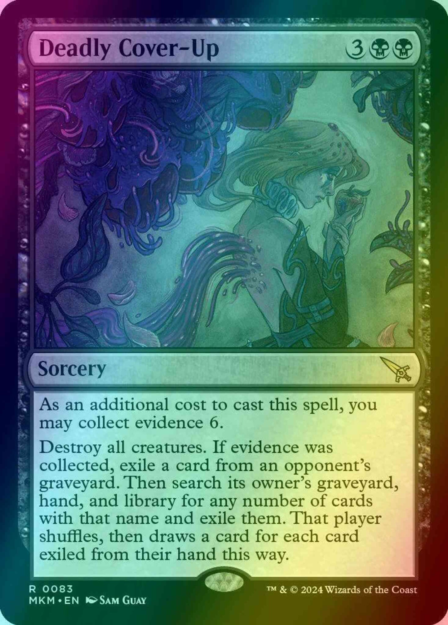 Deadly Cover-Up [83] [Murders at Karlov Manor] [Foil]